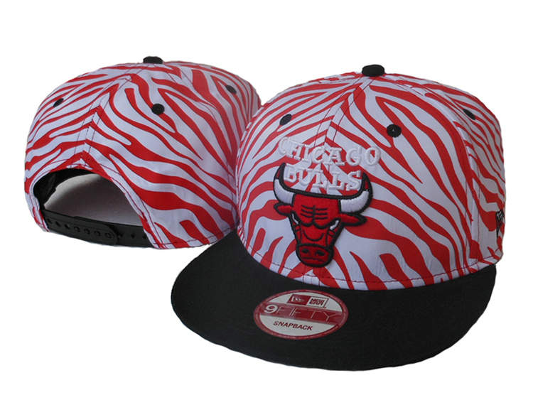 Chicago Bulls Snapback Hat SJ